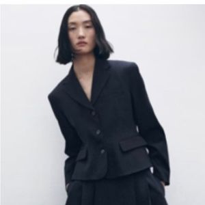 COPY - $149 NWT ZARA BLUE BLAZER SIZE L